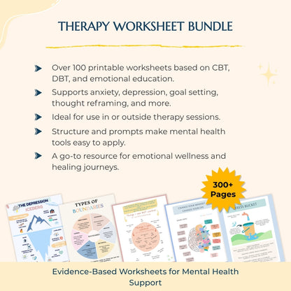 The Ultimate Mental Health & Therapy Bundle – Heal Anxiety, OCD, and Trauma