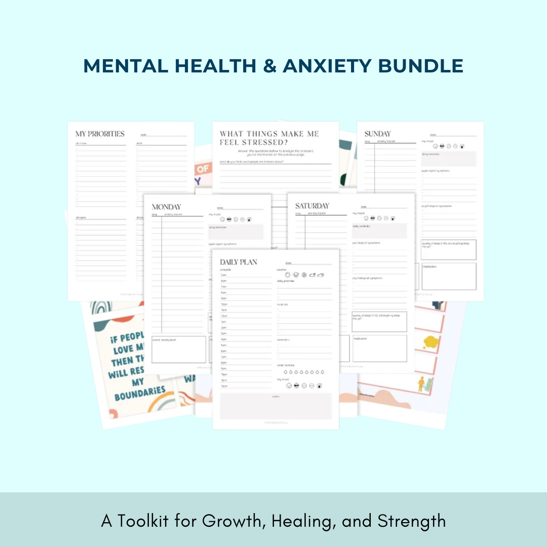 Therapy and Recovery Bundle – Calm Anxiety, Heal Trauma, Reclaim Peace Wiseovia