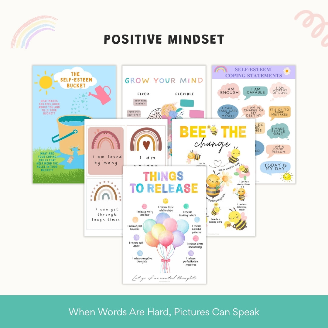 Kids Therapy Bundle – 260+ Pages of Coping Skills, Emotions & Mental Health Worksheets for Kids