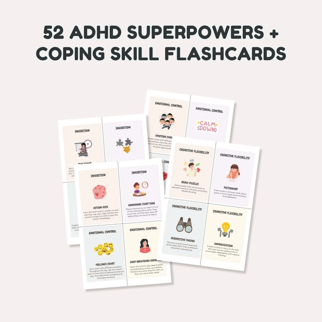 ADHD & Executive Functioning Toolkit: 250+ Activities for Self-Regulation & Emotional Coping Skills