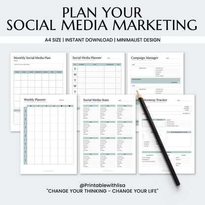 2026 Business Planner Printable BUNDLE, Small Business Planner, Business Planner