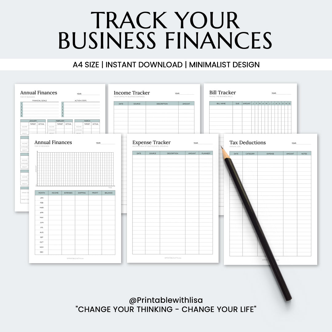 2026 Business Planner Printable BUNDLE, Small Business Planner, Business Planner