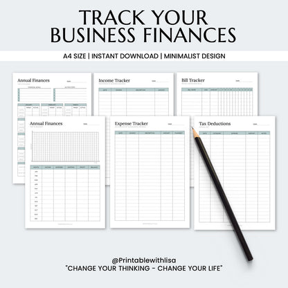 2026 Business Planner Printable BUNDLE, Small Business Planner, Business Planner