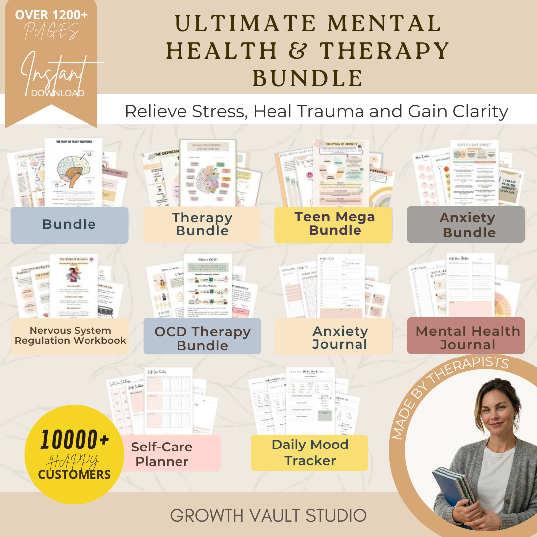 The Ultimate Mental Health & Therapy Bundle – Heal Anxiety, OCD, and Trauma Wiseovia