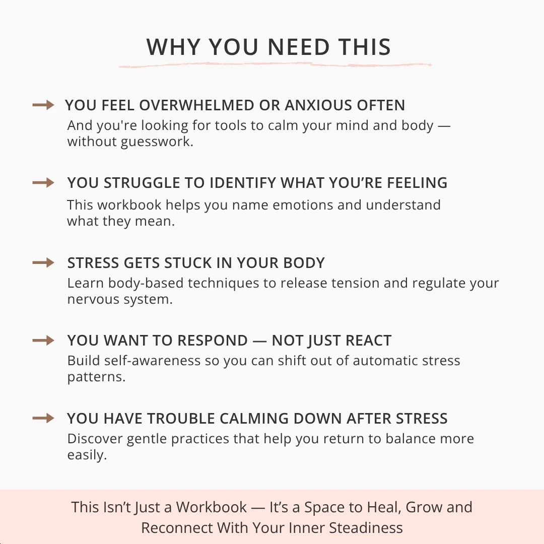 Nervous System Regulation Workbook, Somatic Exercise Polyvagal Theory Ladder Vagus Vagal Nerve Therapy Techniques Worksheets Co-regulation