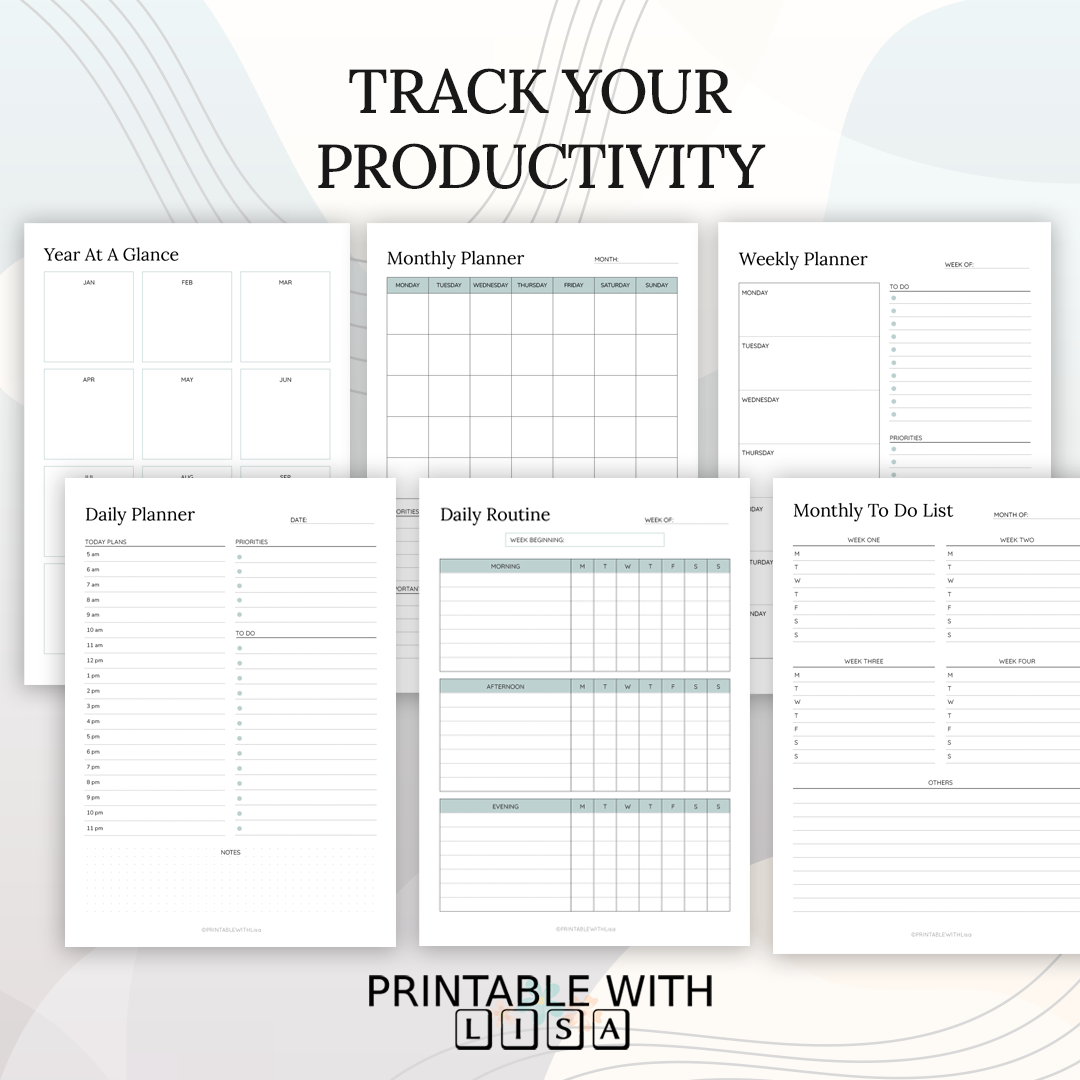 Household Binder Printable, Home Management Planner